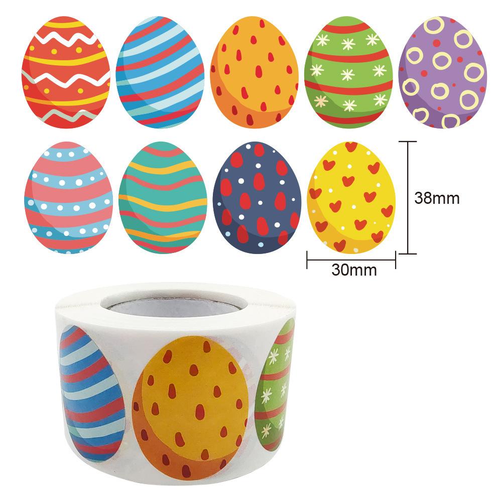 500pcs 1.5inch Happy Easter Stickers Roll Cartoon Rabbits Eggs Decoration Stickers Scrapbooking Gift Packaging Decor Stationery
500pcs 1.5inch Happy Easter Stickers Roll Cartoon Rabbits Eggs Decoration Stickers Scrapbooking Gift Packaging Decor Stationery