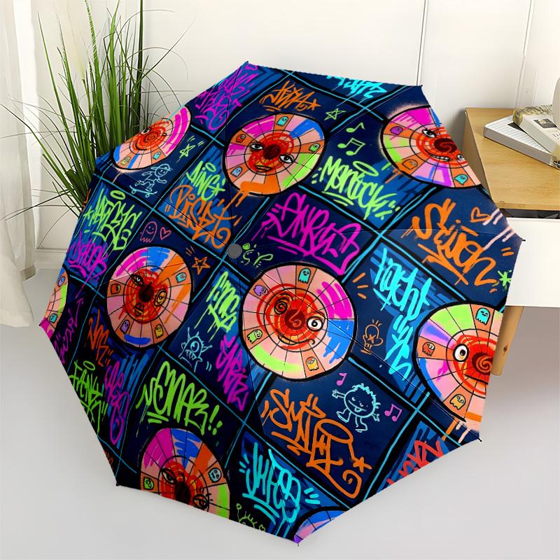 1pc Graffiti Art Umbrella Portable Folding Umbrella Durable Iron Frame, Suitable for All Seasons Home Travel Outdoor yy260319001
1pc Graffiti Art Umbrella Portable Folding Umbrella Durable Iron Frame, Suitable for All Seasons Home Travel Outdoor yy260319001