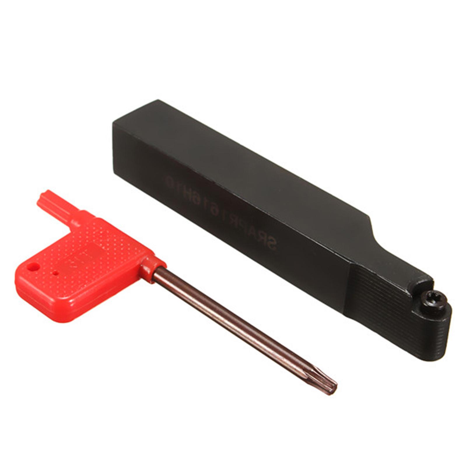 SRAPR1616 Face Milling Lathe Tool Holder + 10Pcs RPMT10T3MO Carbide Inserts
SRAPR1616 Face Milling Lathe Tool Holder + 10Pcs RPMT10T3MO Carbide Inserts