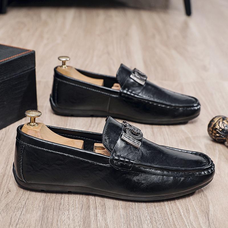 Doudou shoes men s new men s one-pedal business casual leather shoes lazy high-end British men s shoes 39
Doudou shoes men s new men s one-pedal business casual leather shoes lazy high-end British men s shoes 39