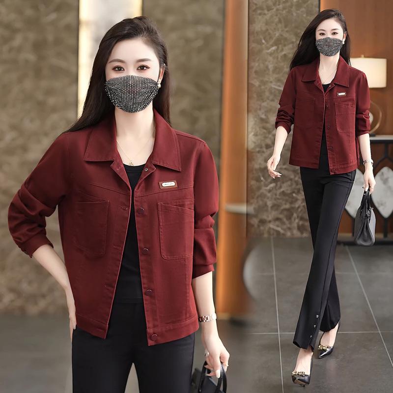 Women s Wine Red Lapel Jacket - Spring Workwear Short Coat 3XL червоний
Women s Wine Red Lapel Jacket - Spring Workwear Short Coat 3XL червоний