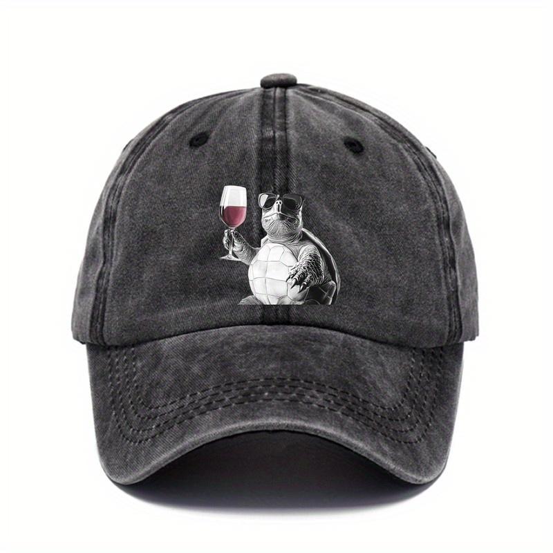 Funny Turtle with Wine Glasses and Mask Baseball Cap Vintage Outdoor Dad Hat One Size чорний
Funny Turtle with Wine Glasses and Mask Baseball Cap Vintage Outdoor Dad Hat One Size чорний