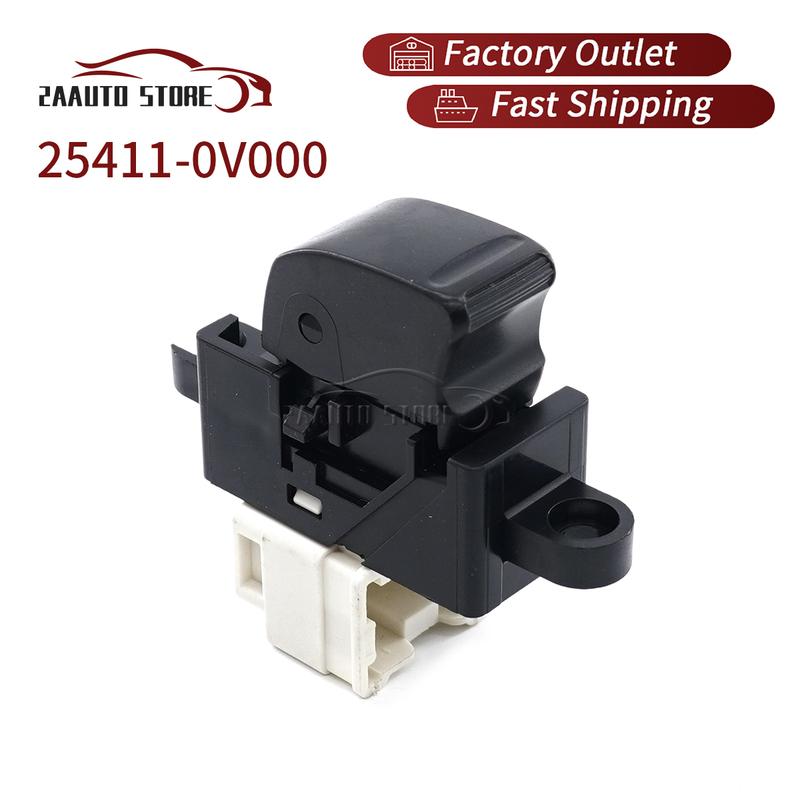 25411-0V000 For Nissan Pathfinder X-Trail Sunny Almera Patrol Window Control Switch Single Button Car Parts Accessories 6P
25411-0V000 For Nissan Pathfinder X-Trail Sunny Almera Patrol Window Control Switch Single Button Car Parts Accessories 6P