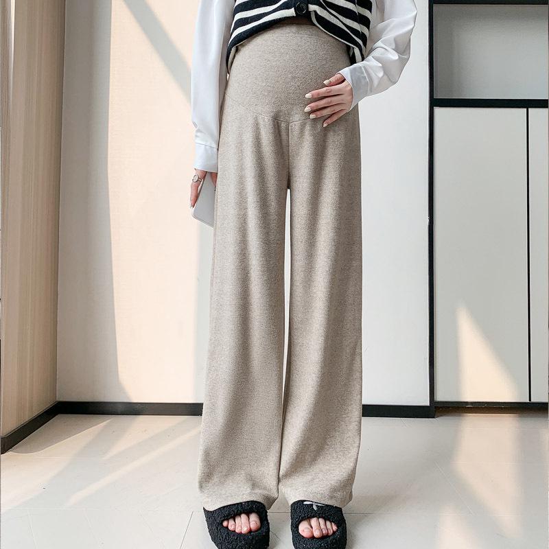Autumn/Winter Maternity Wide-Leg Cashmere Pants: High Waist, Slimming, Straight Leg 2XL брудно-білий
Autumn/Winter Maternity Wide-Leg Cashmere Pants: High Waist, Slimming, Straight Leg 2XL брудно-білий