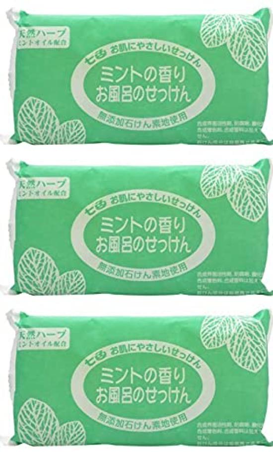 Мыло для ванны Seven Color Soap с ароматом мяты 100 г x 3 шт. x 3 набора (Мыло без добавок)
Мыло для ванны Seven Color Soap с ароматом мяты 100 г x 3 шт. x 3 набора (Мыло без добавок)