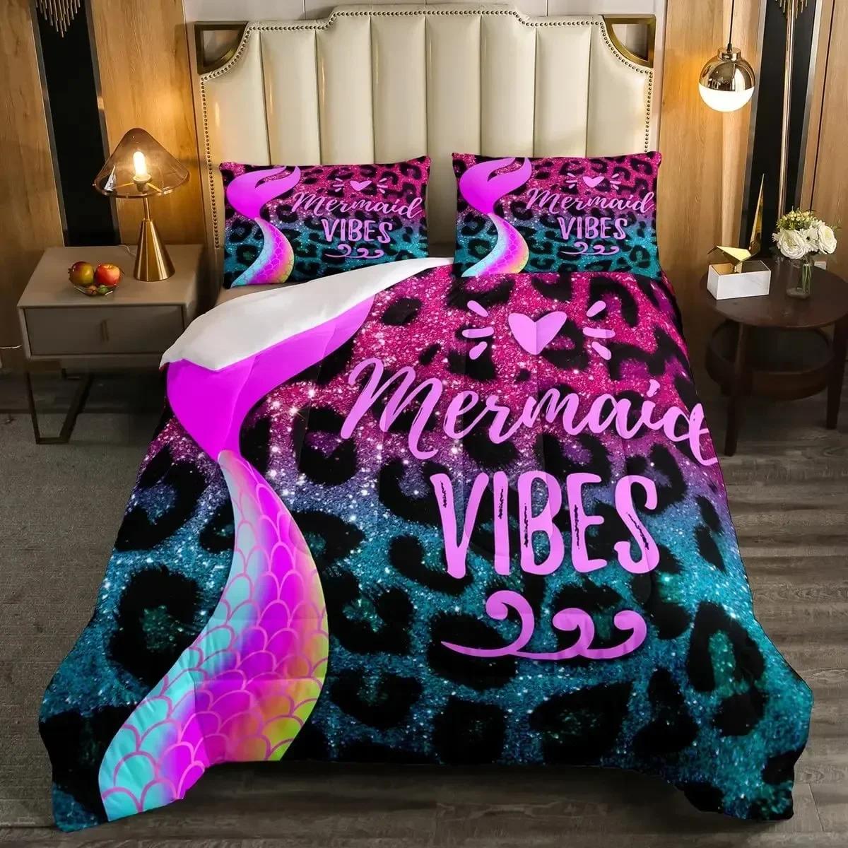 Rainbow Cartoon Cat Colorful Mermaid Comfortable Duvet Cover Pillowcase Bedding Set Children Bedroom Decoration Home Textile 70x133cm
Rainbow Cartoon Cat Colorful Mermaid Comfortable Duvet Cover Pillowcase Bedding Set Children Bedroom Decoration Home Textile 70x133cm