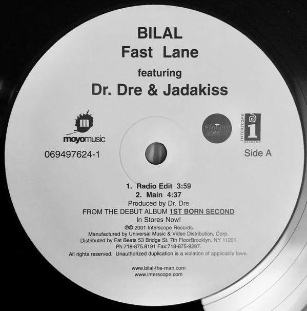 12inch Record BILAL - Fast Lane 069497624 Interscope Reco 2001 US Rap & Hip-Hop/R&B Used
12inch Record BILAL - Fast Lane 069497624 Interscope Reco 2001 US Rap & Hip-Hop/R&B Used