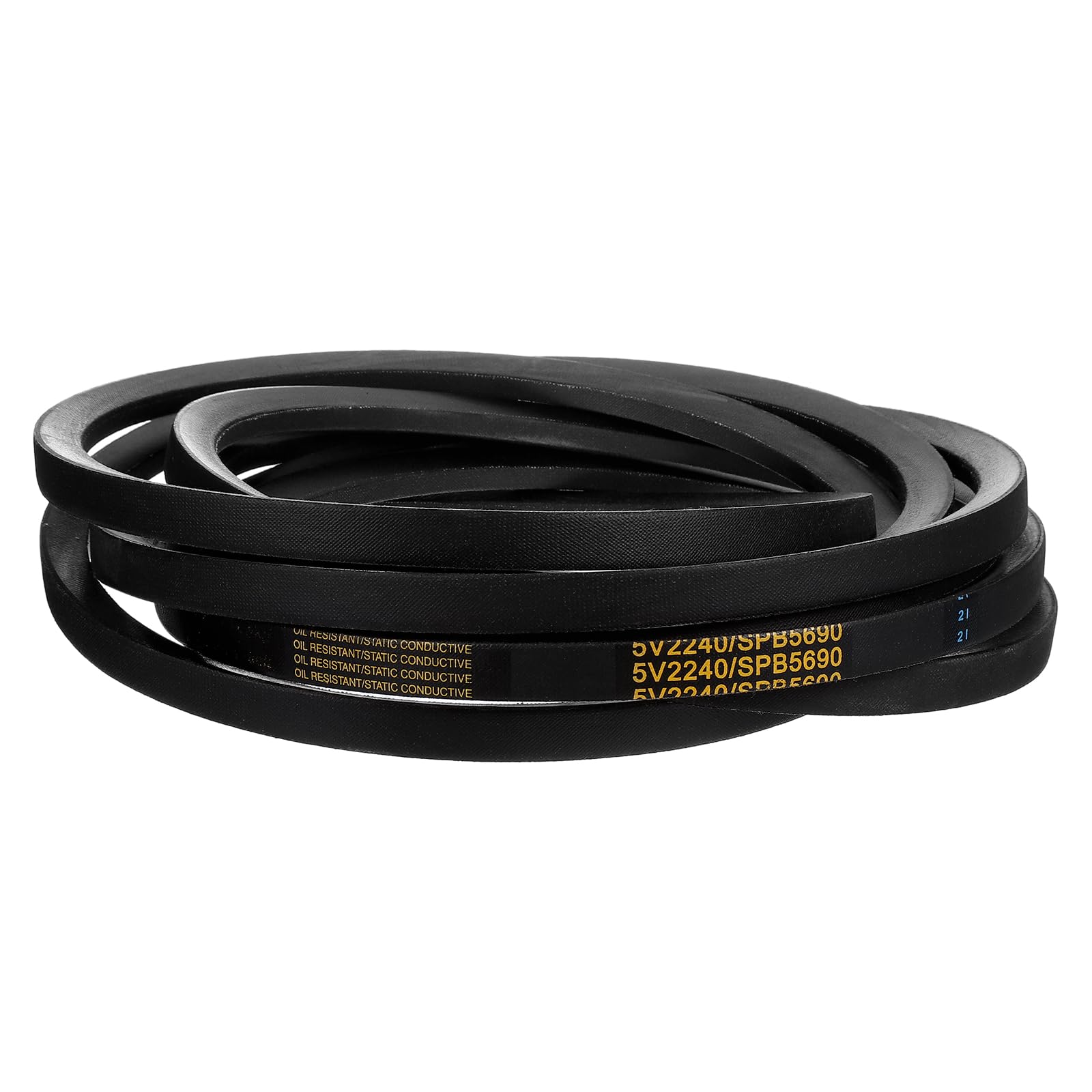 uxcell 5V2240 Classic Wrap Rubber V-Belt, 224 Circumference x 0.62 Width x 0.53 Height, Black, for Industrial Machinery
uxcell 5V2240 Classic Wrap Rubber V-Belt, 224 Circumference x 0.62 Width x 0.53 Height, Black, for Industrial Machinery