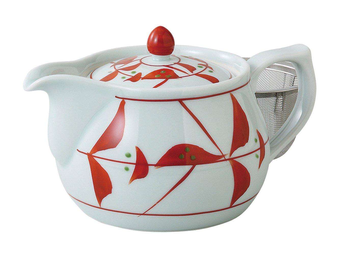 Чайник у-пот из Хасами-яки с древним киноварным цветочным узором 89585
Чайник у-пот из Хасами-яки с древним киноварным цветочным узором 89585