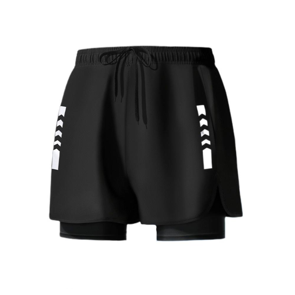 Double Layer Swimming Trunks Shorts Short Pants Men s Jogging Shorts Running L чорний
Double Layer Swimming Trunks Shorts Short Pants Men s Jogging Shorts Running L чорний
