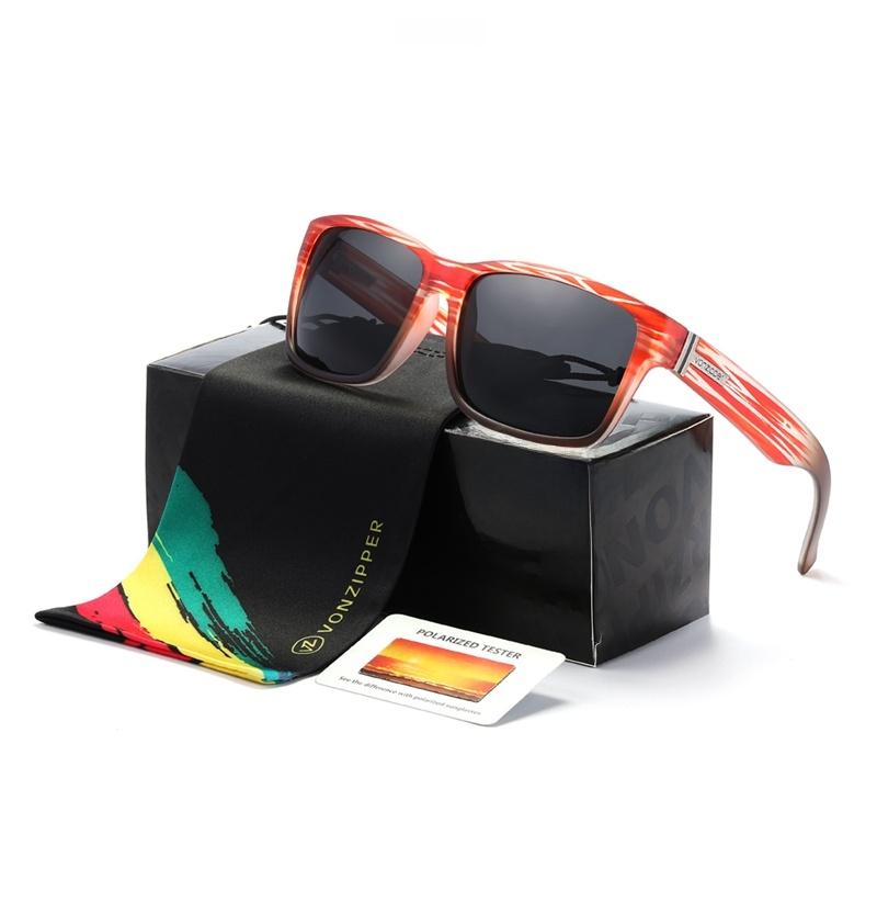 Surfing Skateboard VONZIPPER ELMORE VZ Sunglasses Driving Fishing Glasses G2001 Polarized UV Protection Classic Style Unisex
Surfing Skateboard VONZIPPER ELMORE VZ Sunglasses Driving Fishing Glasses G2001 Polarized UV Protection Classic Style Unisex