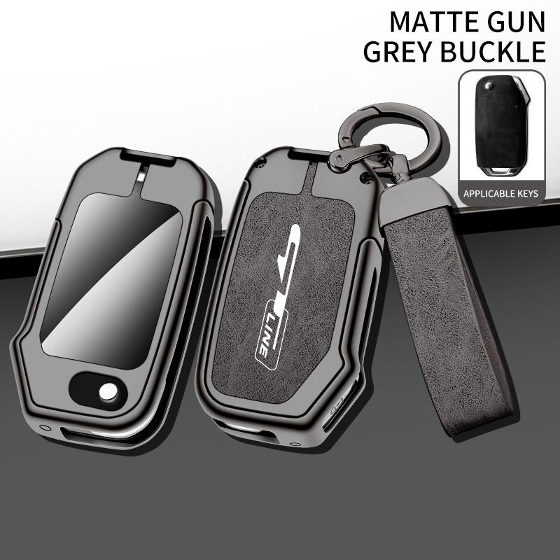 For Kia GTLine Sportage Ceed Xceed Sports K5 Seltos 2019 2020 2022 2023 Zinc Alloy Leather Car Logo Key Case Cover Keyring Shell
For Kia GTLine Sportage Ceed Xceed Sports K5 Seltos 2019 2020 2022 2023 Zinc Alloy Leather Car Logo Key Case Cover Keyring Shell