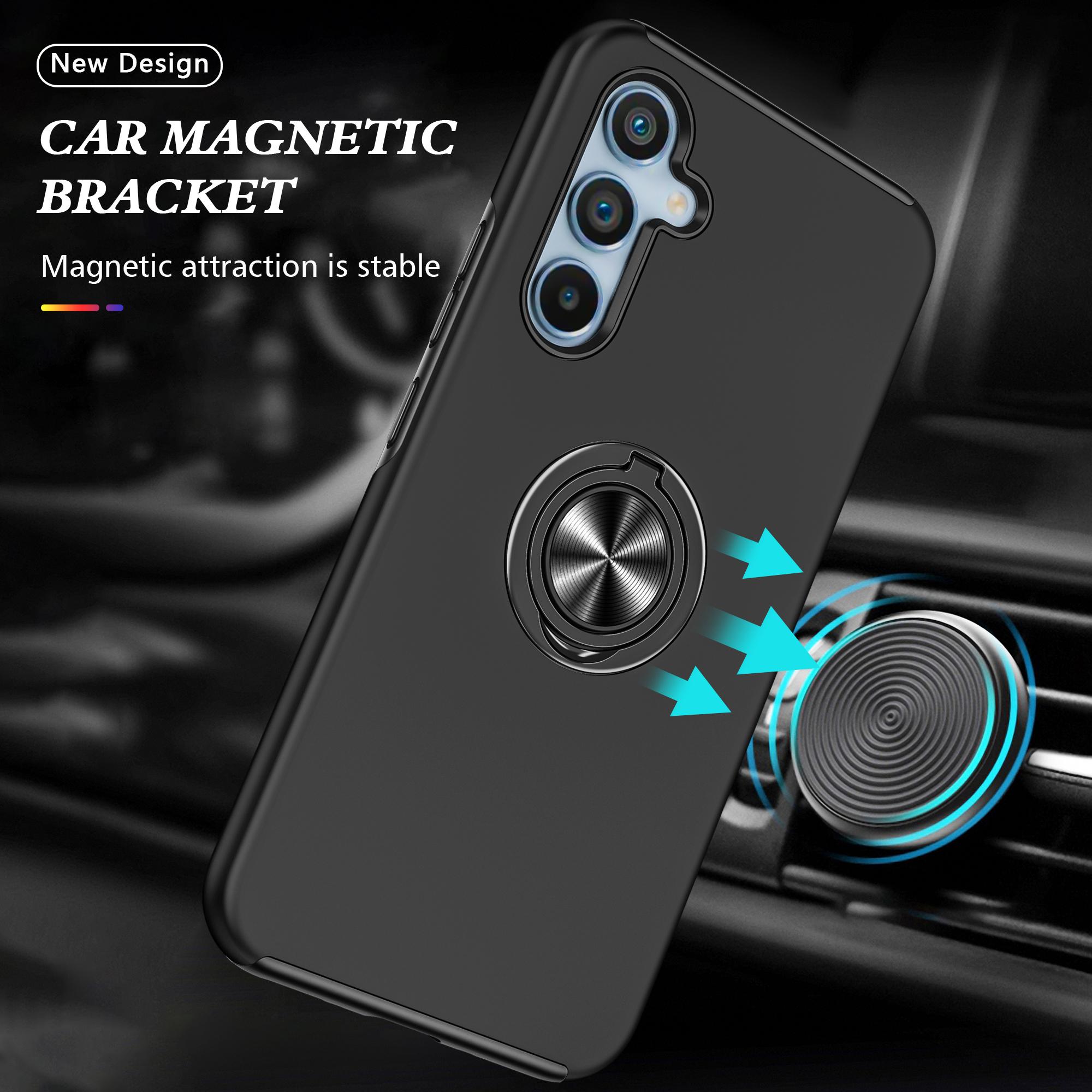 For Samsung Galaxy A54 5G PC+TPU Drop-proof Cover Rotary Ring Kickstand Phone Case Black
For Samsung Galaxy A54 5G PC+TPU Drop-proof Cover Rotary Ring Kickstand Phone Case Black