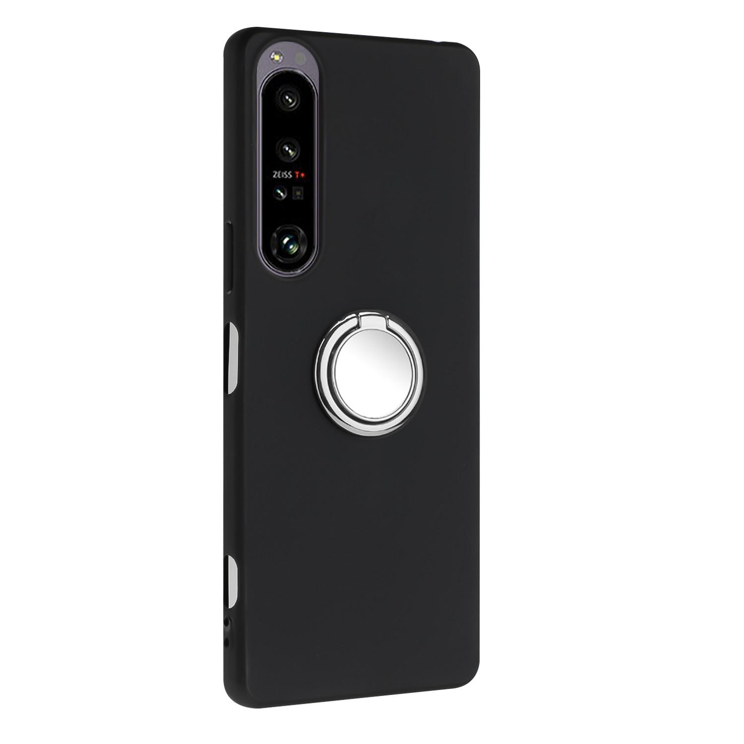 For Sony Xperia 1 VI Cell Phone Cases Matte Soft TPU Cover with Ring Holder Kickstand Black
For Sony Xperia 1 VI Cell Phone Cases Matte Soft TPU Cover with Ring Holder Kickstand Black