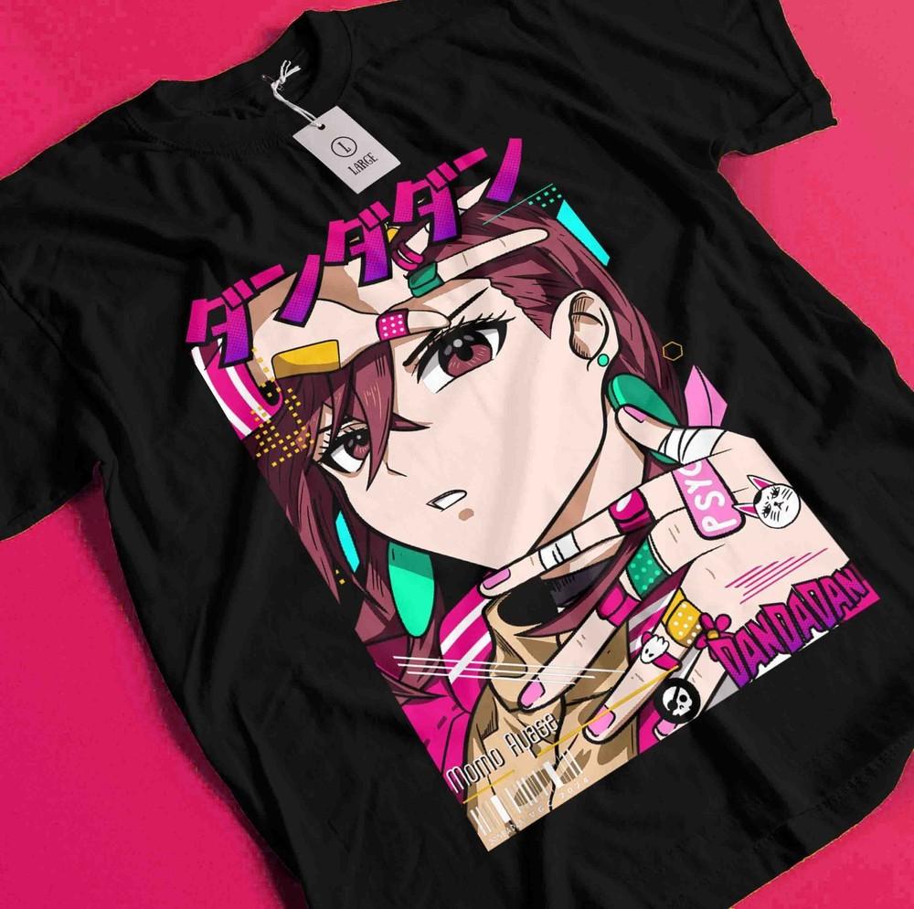 Dan Da Dan T-Shirt Okarun Shirt Momo Ayase Tshirt Ken Tee Turbo Jin Aira Seiko BB390 2XL
Dan Da Dan T-Shirt Okarun Shirt Momo Ayase Tshirt Ken Tee Turbo Jin Aira Seiko BB390 2XL