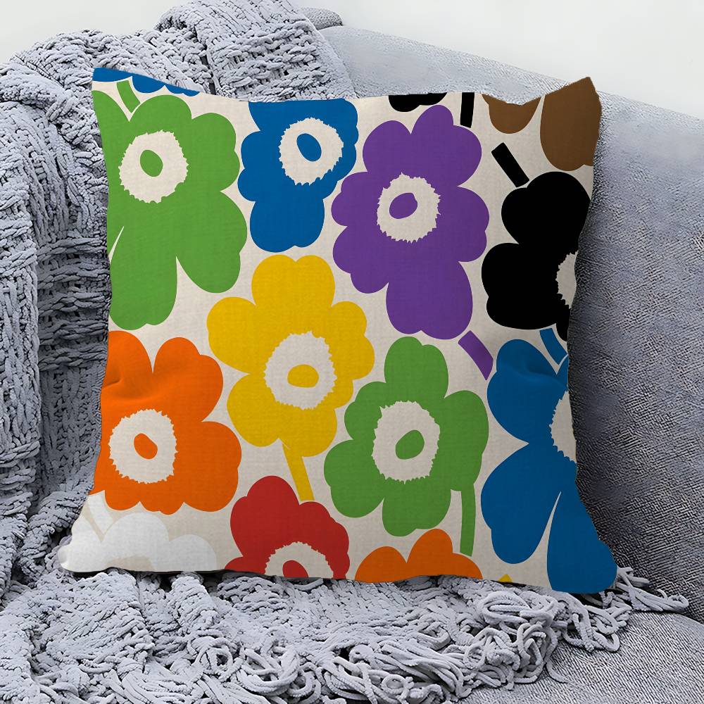 MarimekkoUUnikko Flowers Pillow Covers Cartoon Sofa Decorative Home Doublesided Printing Short Plush Cute Cushion Cover 30x30 cm
MarimekkoUUnikko Flowers Pillow Covers Cartoon Sofa Decorative Home Doublesided Printing Short Plush Cute Cushion Cover 30x30 cm