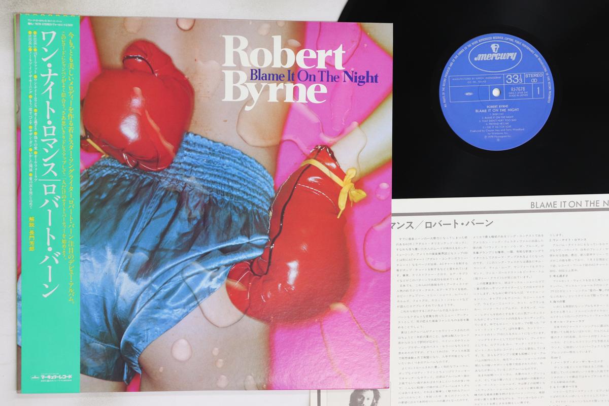 LP Record ROBERT BYRNE - Blame It On The Night RJ7678 MERCURY 1979 Japan Obi Rock Used
LP Record ROBERT BYRNE - Blame It On The Night RJ7678 MERCURY 1979 Japan Obi Rock Used