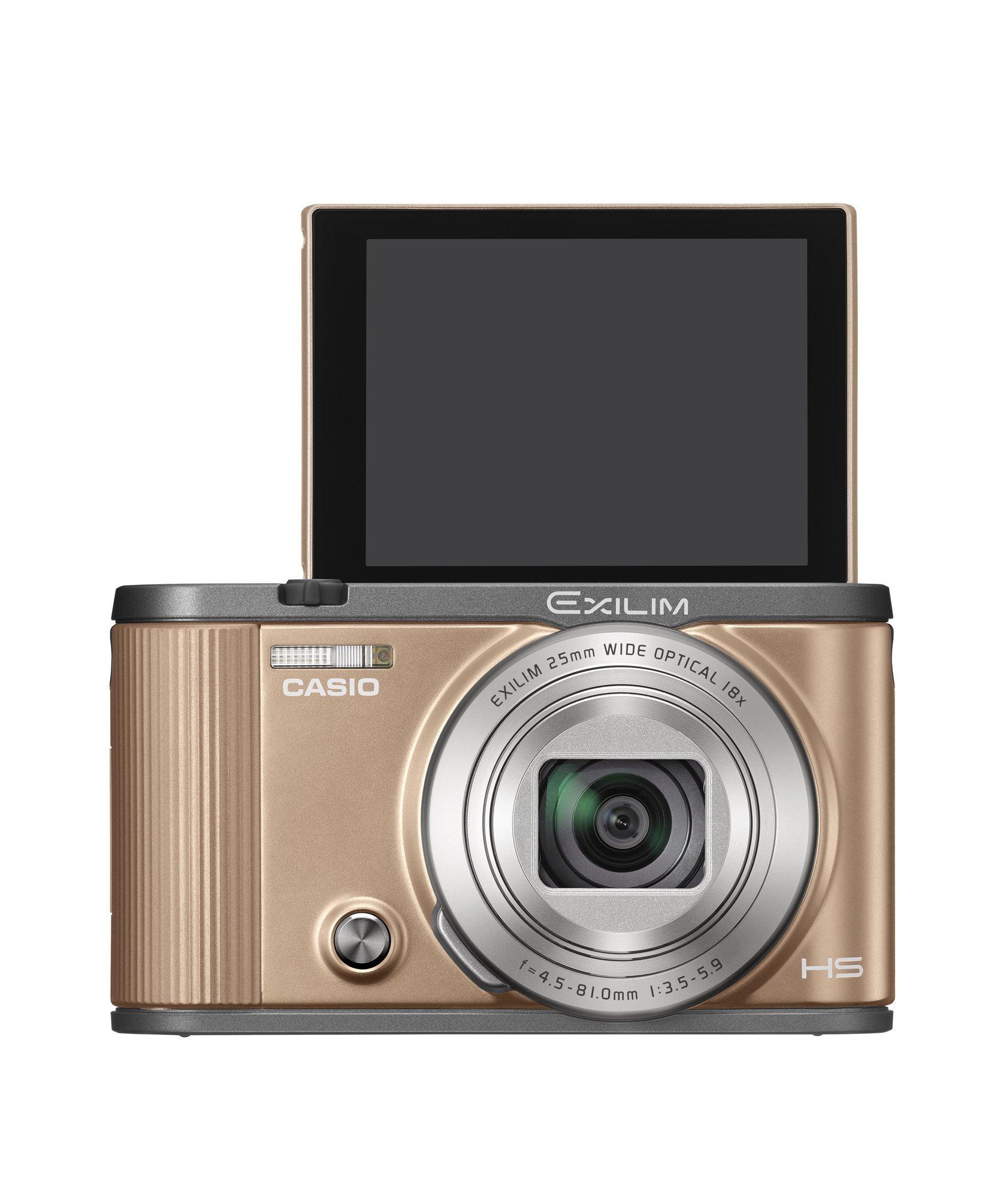 CASIO Digital Camera EXILIM Selfie Tilt LCD Auto Transfer Function Equipped Gold EX-ZR1700GD Wi-Fi/Bluetooth золотий
CASIO Digital Camera EXILIM Selfie Tilt LCD Auto Transfer Function Equipped Gold EX-ZR1700GD Wi-Fi/Bluetooth золотий