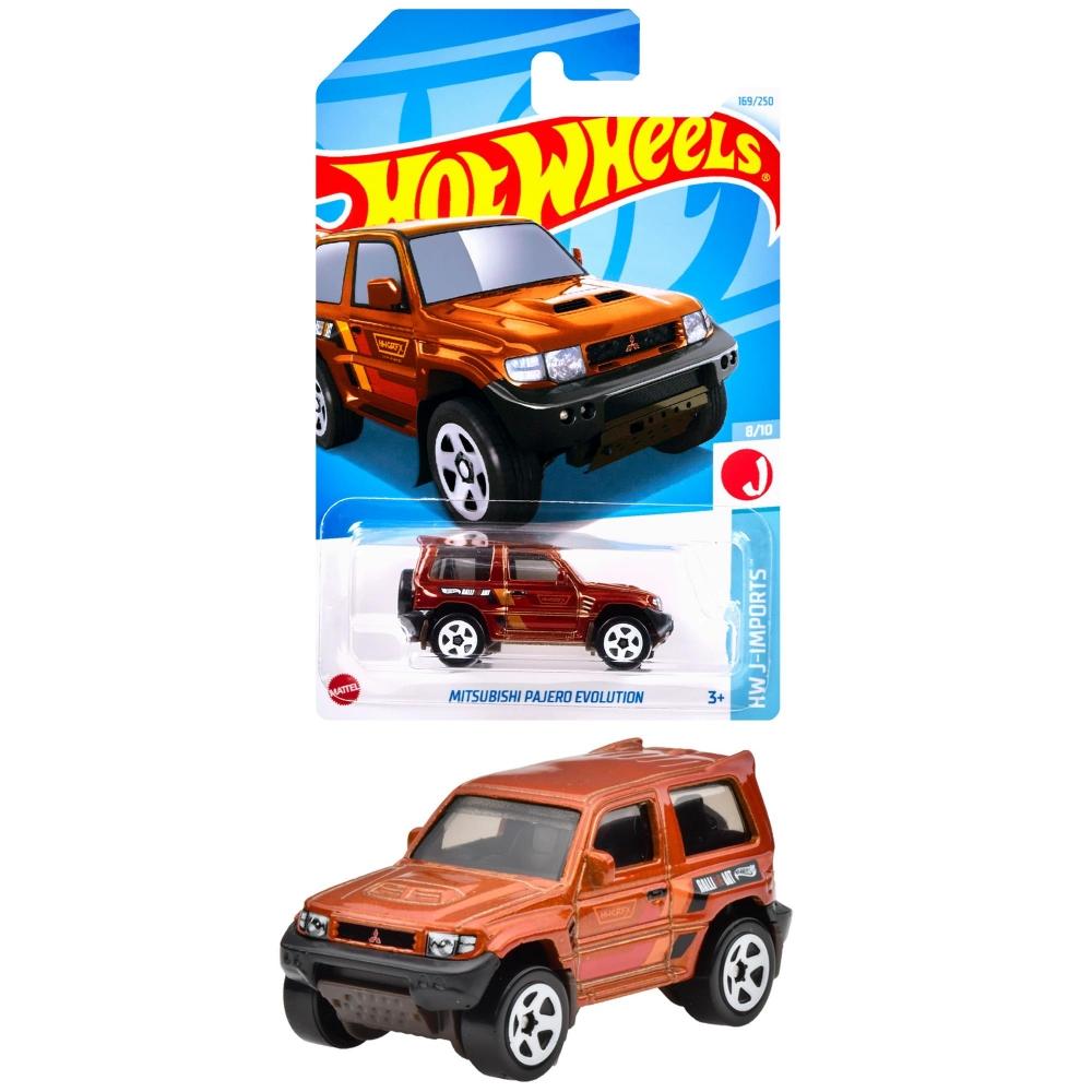 Hot Wheels Basic Car Mitsubishi Pajero Evolution Vehicle Игрушечная мини-машинка для детей от 3 лет и старше, оранжевый HXR09
Hot Wheels Basic Car Mitsubishi Pajero Evolution Vehicle Игрушечная мини-машинка для детей от 3 лет и старше, оранжевый HXR09
