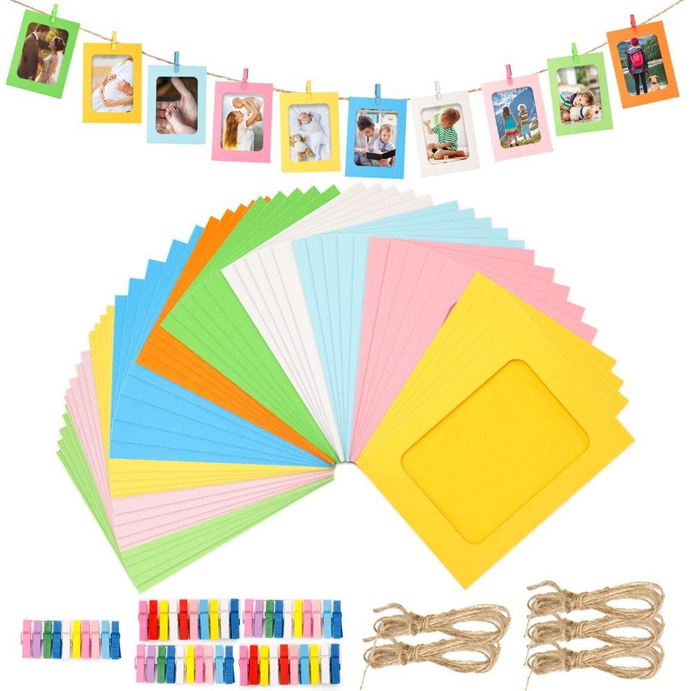 50 шт., 4 x 6 дюймов, подвесной набор для фотографий, прямоугольный цветной картонный набор, подвесные держатели для фотодисплея для дома
50 шт., 4 x 6 дюймов, подвесной набор для фотографий, прямоугольный цветной картонный набор, подвесные держатели для фотодисплея для дома