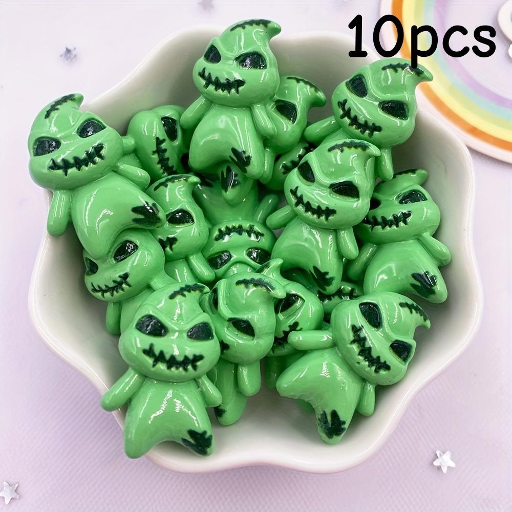 10pcs Green Resin Flat Back Convex Round Stone Statues - Ghost Shadow Stickers Decorative Crafts DIY Christmas and Halloween Scr
10pcs Green Resin Flat Back Convex Round Stone Statues - Ghost Shadow Stickers Decorative Crafts DIY Christmas and Halloween Scr