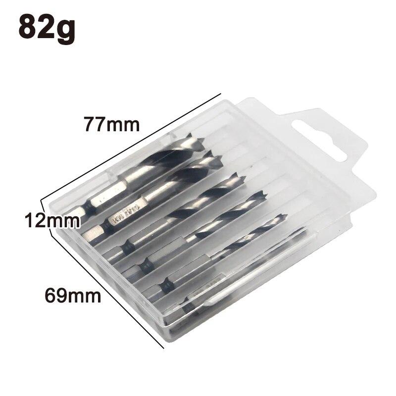 Набор инструментов для сверл по дереву из быстрорежущей стали с шестигранным хвостовиком, тремя режущими кромками и двумя канавками, интегрированная британская система Hexagon handle
Набор инструментов для сверл по дереву из быстрорежущей стали с шестигранным хвостовиком, тремя режущими кромками и двумя канавками, интегрированная британская система Hexagon handle