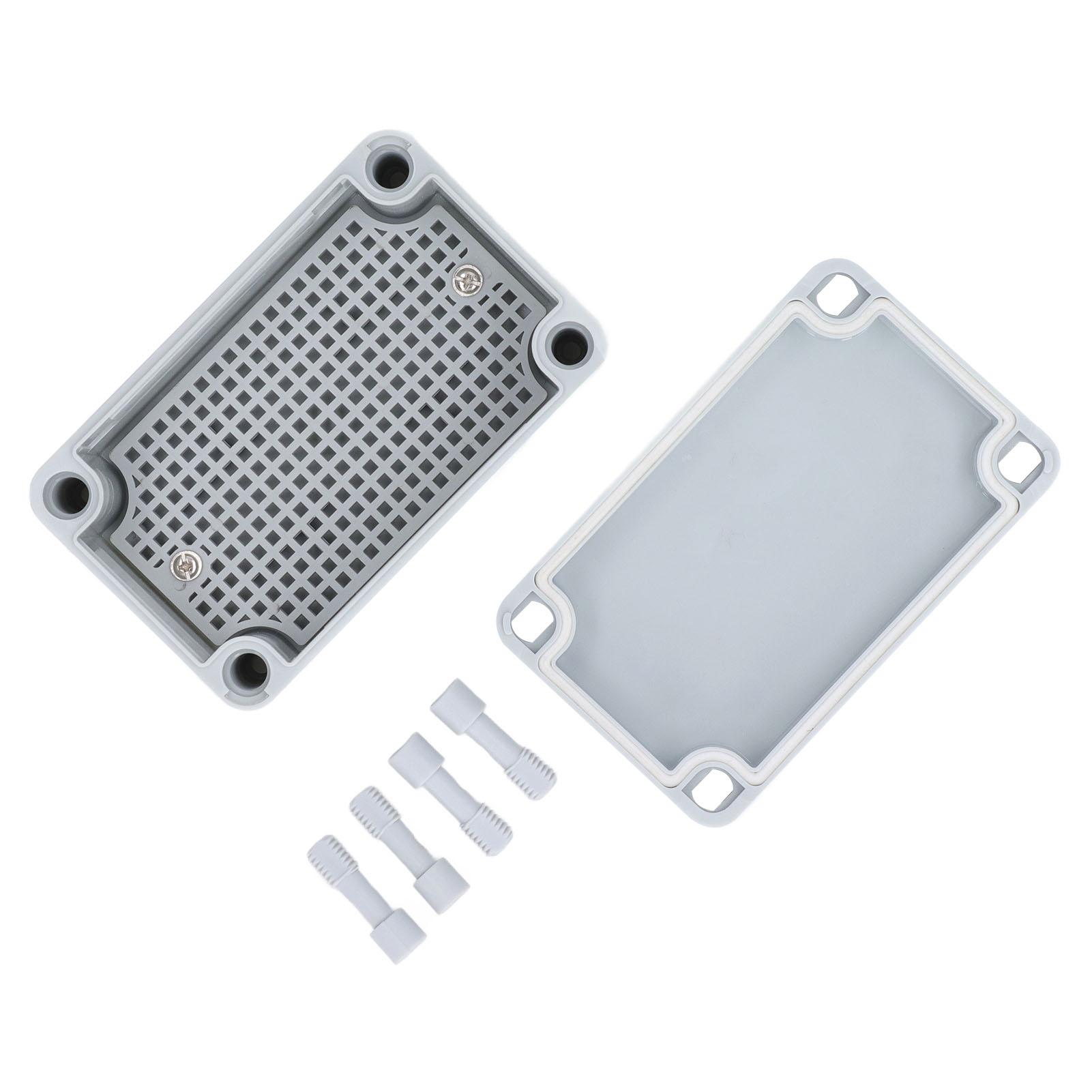 Сіра електрична розподільна коробка з монтажною пластиною IP67 Водонепроникна Ударостійка Практичний корпус для електричного проекту
Сіра електрична розподільна коробка з монтажною пластиною IP67 Водонепроникна Ударостійка Практичний корпус для електричного проекту