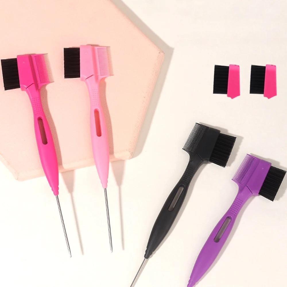 Tip Tail Comb Edge Control Brush Double Sided Edge Brush Comb Hair Comb Brushes for Hair Salon фиолетовый
Tip Tail Comb Edge Control Brush Double Sided Edge Brush Comb Hair Comb Brushes for Hair Salon фиолетовый