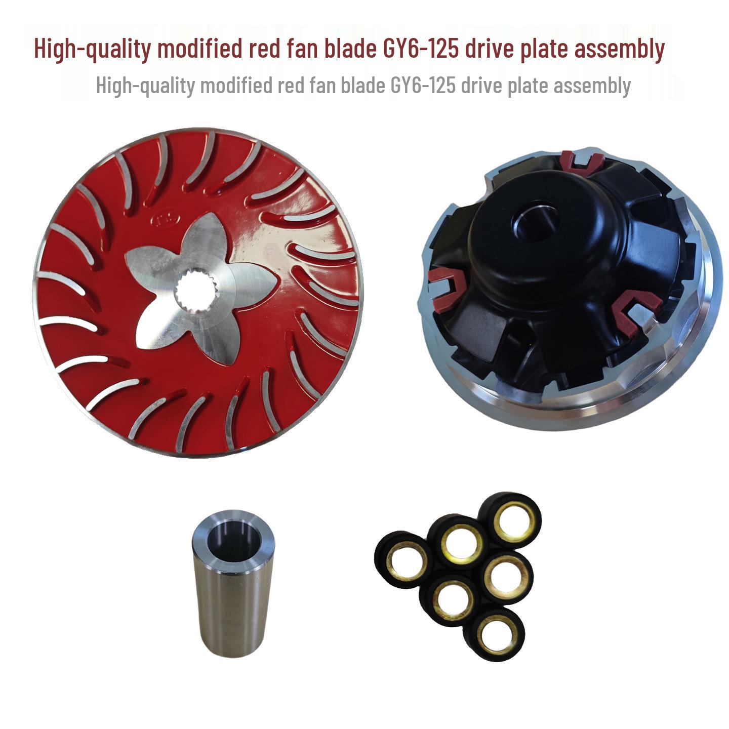 Збірка зчеплення та ведучого шківа для скутера GY6 125/150 Modified GY6 125/150 Front Drive Assembly Green
Збірка зчеплення та ведучого шківа для скутера GY6 125/150 Modified GY6 125/150 Front Drive Assembly Green