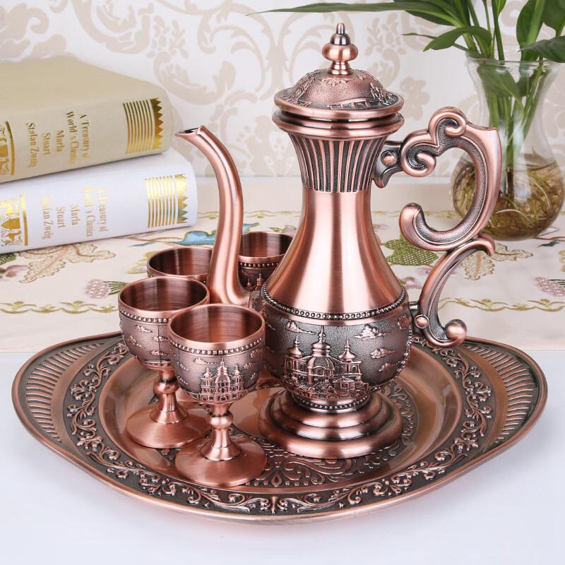 Shangqi Vintage Red Wooden Sake & Liquor Serveware Set
Shangqi Vintage Red Wooden Sake & Liquor Serveware Set