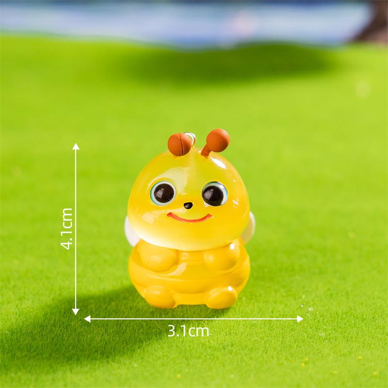 Cute Cartoon Luminous Bee Resin Ornaments Crafts Miniature Figurines Creative Diy Home Decoration Accessories Gifts
Cute Cartoon Luminous Bee Resin Ornaments Crafts Miniature Figurines Creative Diy Home Decoration Accessories Gifts