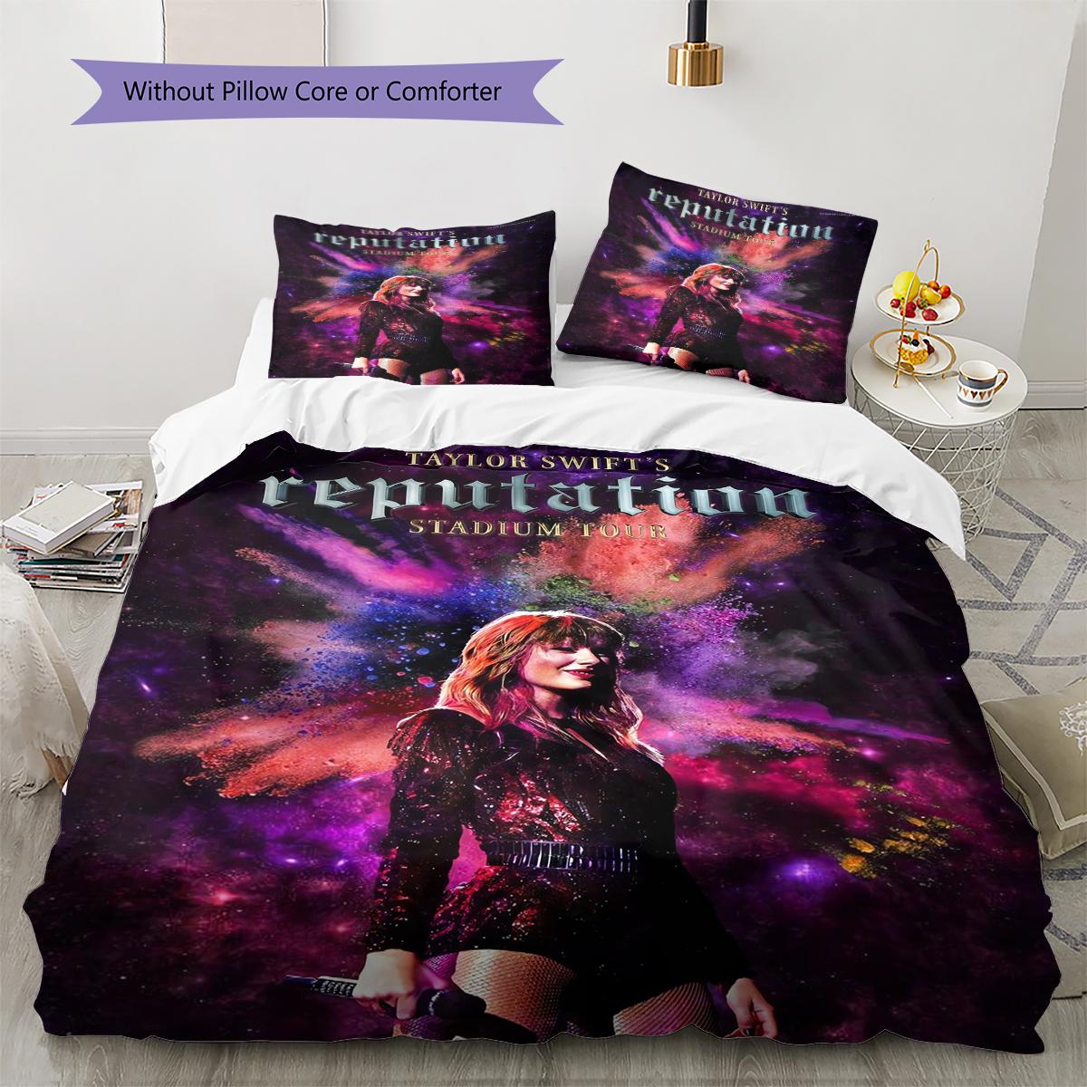 Swift Singer Pattern Bedding Quilt Set Quilt Cover Pillowcase Home Decoration Gift (1 * duvet cover + 2 * pillowcase, without core) 240x220cm
Swift Singer Pattern Bedding Quilt Set Quilt Cover Pillowcase Home Decoration Gift (1 * duvet cover + 2 * pillowcase, without core) 240x220cm