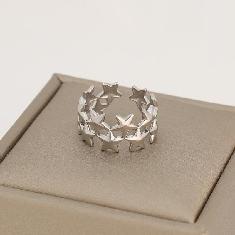 Cute Star Open Eternity Promise Rings for Women Men Stainless Steel Adjustable Finger Knuckle Statement Ring серебряный
Cute Star Open Eternity Promise Rings for Women Men Stainless Steel Adjustable Finger Knuckle Statement Ring серебряный