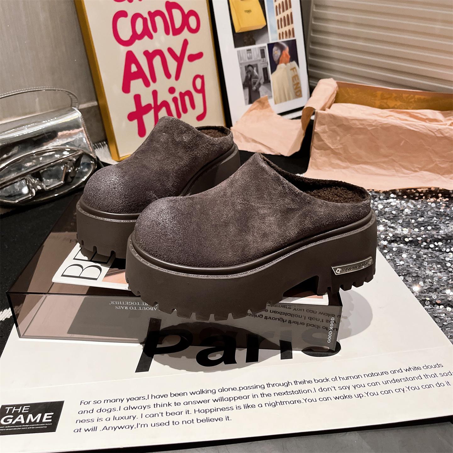 Кожаные туфли с большой головой, шерстяные, флисовые полутапочки, ленивые педали, маленькие биркенштоки, женская обувь 40
Кожаные туфли с большой головой, шерстяные, флисовые полутапочки, ленивые педали, маленькие биркенштоки, женская обувь 40