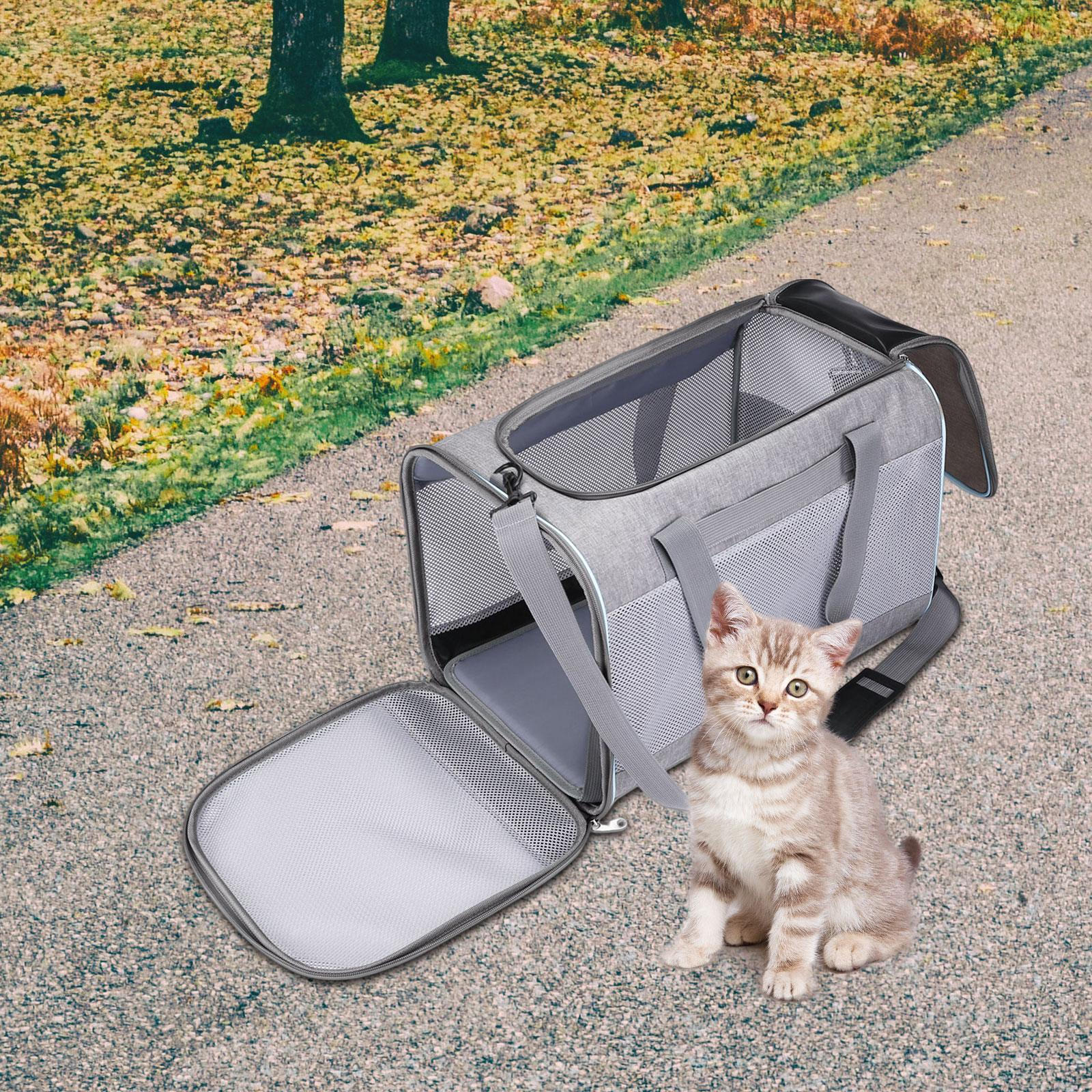 Bag, Cat Carrier Adjustable Shoulder Strap, Portable Pet Travel Bag for Dogs Cats Walking серый
Bag, Cat Carrier Adjustable Shoulder Strap, Portable Pet Travel Bag for Dogs Cats Walking серый
