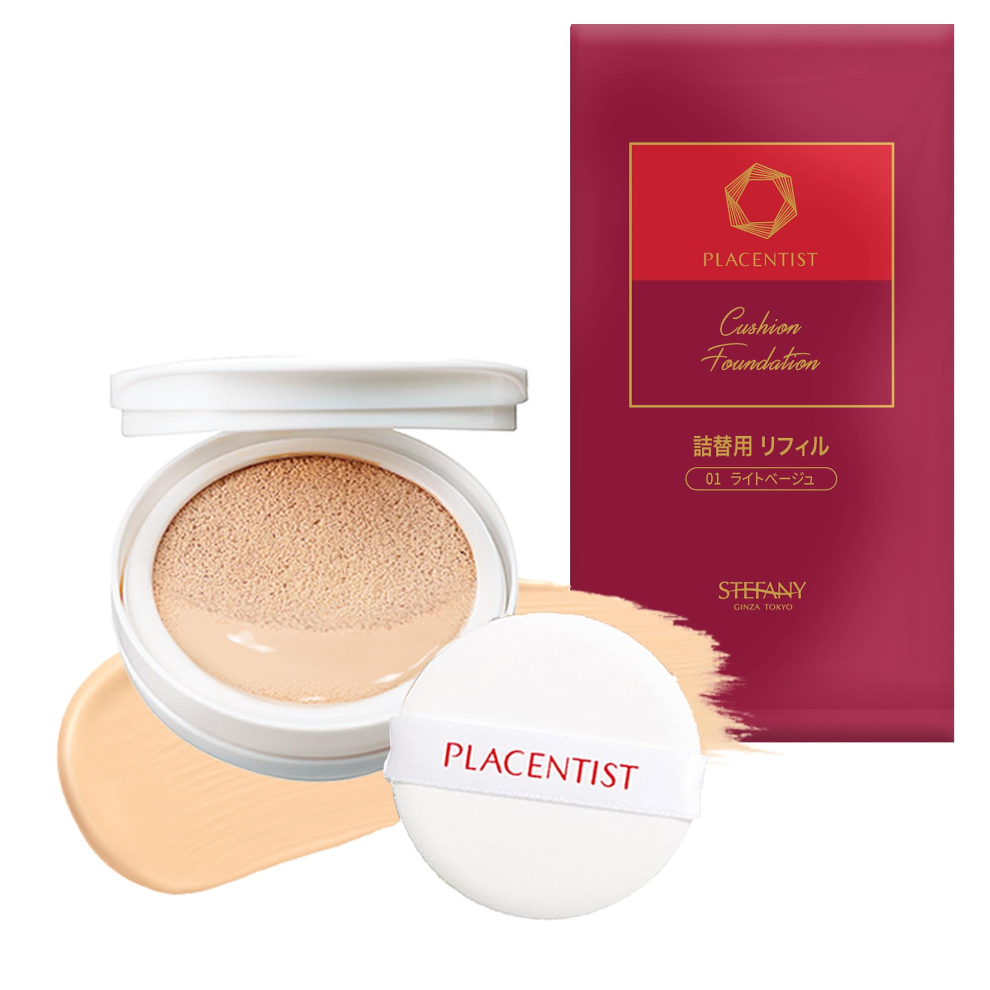 Placentist Cushion Foundation Light Case not included (Refill - Beige) /
Placentist Cushion Foundation Light Case not included (Refill - Beige) /