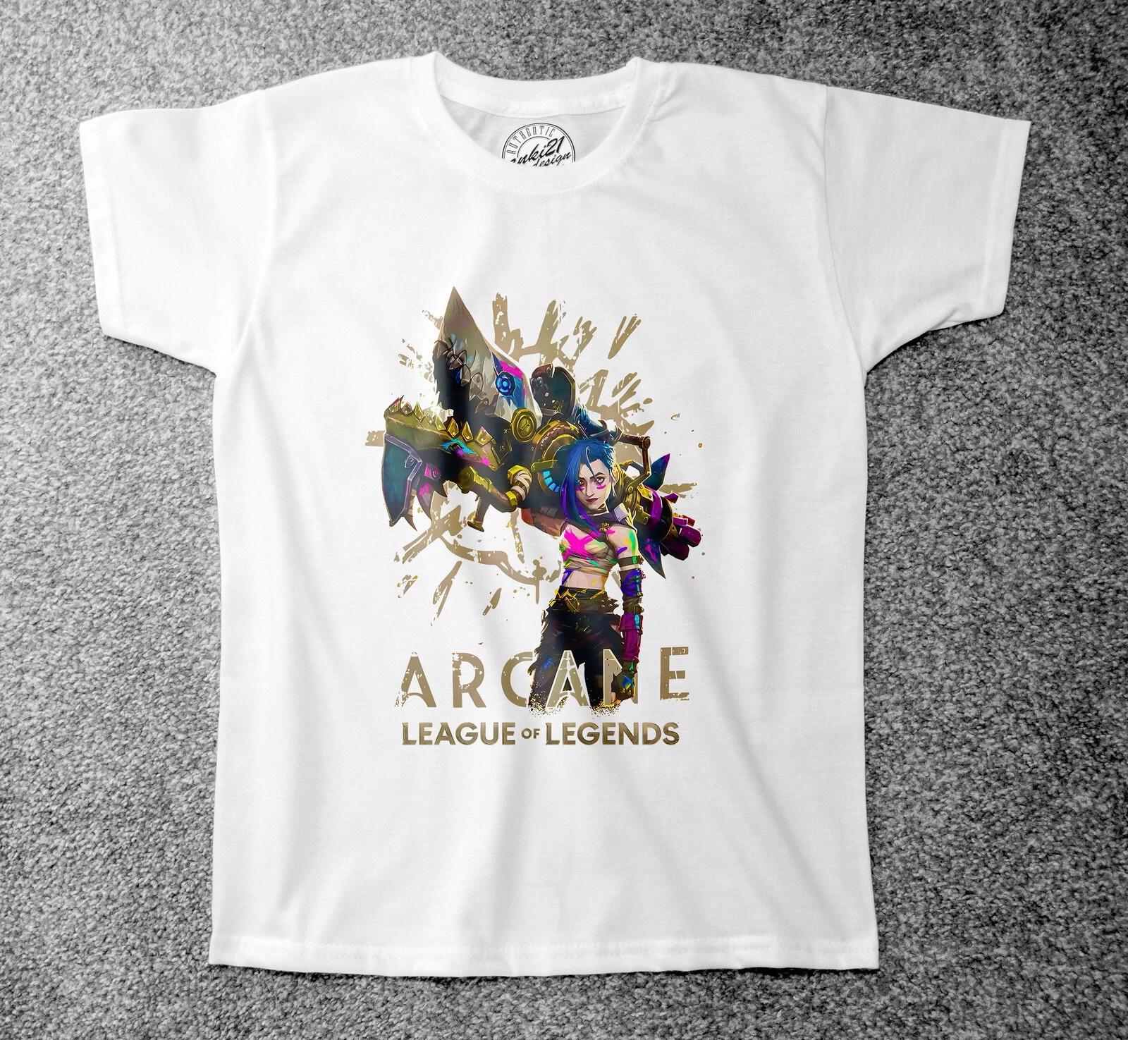 Arcane League of Legends 001 JINX Anime/Manga Childrens/Kids Adult t shirts 160
Arcane League of Legends 001 JINX Anime/Manga Childrens/Kids Adult t shirts 160