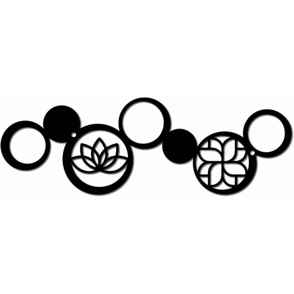 Iron Round Wall Art Black 11.8x3.9in Minimalist Metal Decor for Living Room Kitchen Garden Home DIY
Iron Round Wall Art Black 11.8x3.9in Minimalist Metal Decor for Living Room Kitchen Garden Home DIY