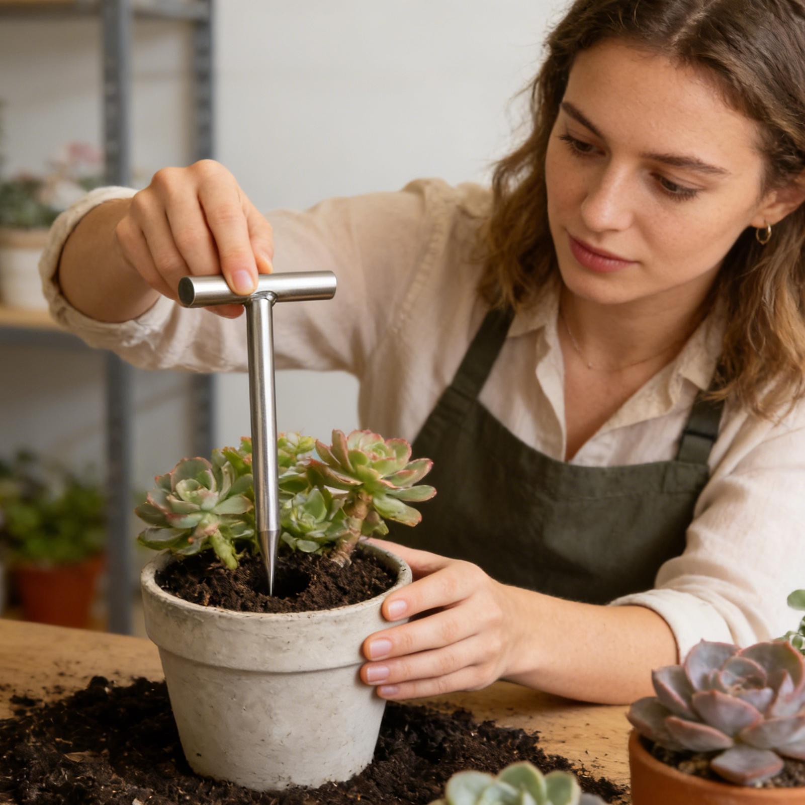 Hand Dibber Handheld Sowing Gardening Tools Garden Plant Seedlings Hole Dibber for Cucumber Flower Tomato Potting Yard Farm CN
Hand Dibber Handheld Sowing Gardening Tools Garden Plant Seedlings Hole Dibber for Cucumber Flower Tomato Potting Yard Farm CN
