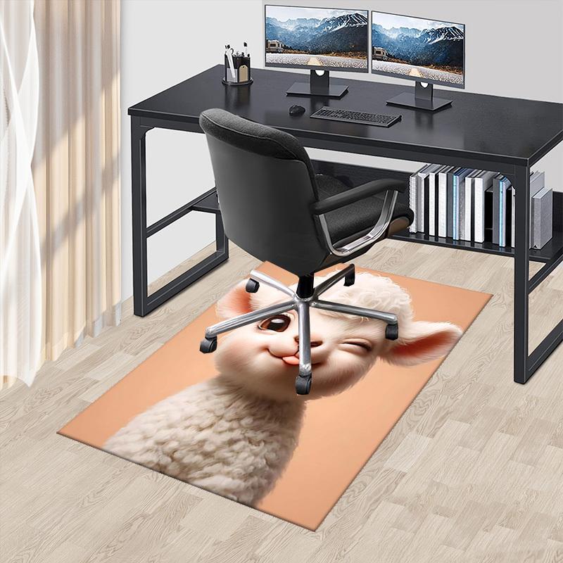 1pc Anime Alpaca Chair Mat - Cute Alpaca Design Office Rug for Desk, Anti-Slip Carpet for Home Decor, Suitable for All Seasons and Perfect as a Gift.C 60cm by 90cm
1pc Anime Alpaca Chair Mat - Cute Alpaca Design Office Rug for Desk, Anti-Slip Carpet for Home Decor, Suitable for All Seasons and Perfect as a Gift.C 60cm by 90cm