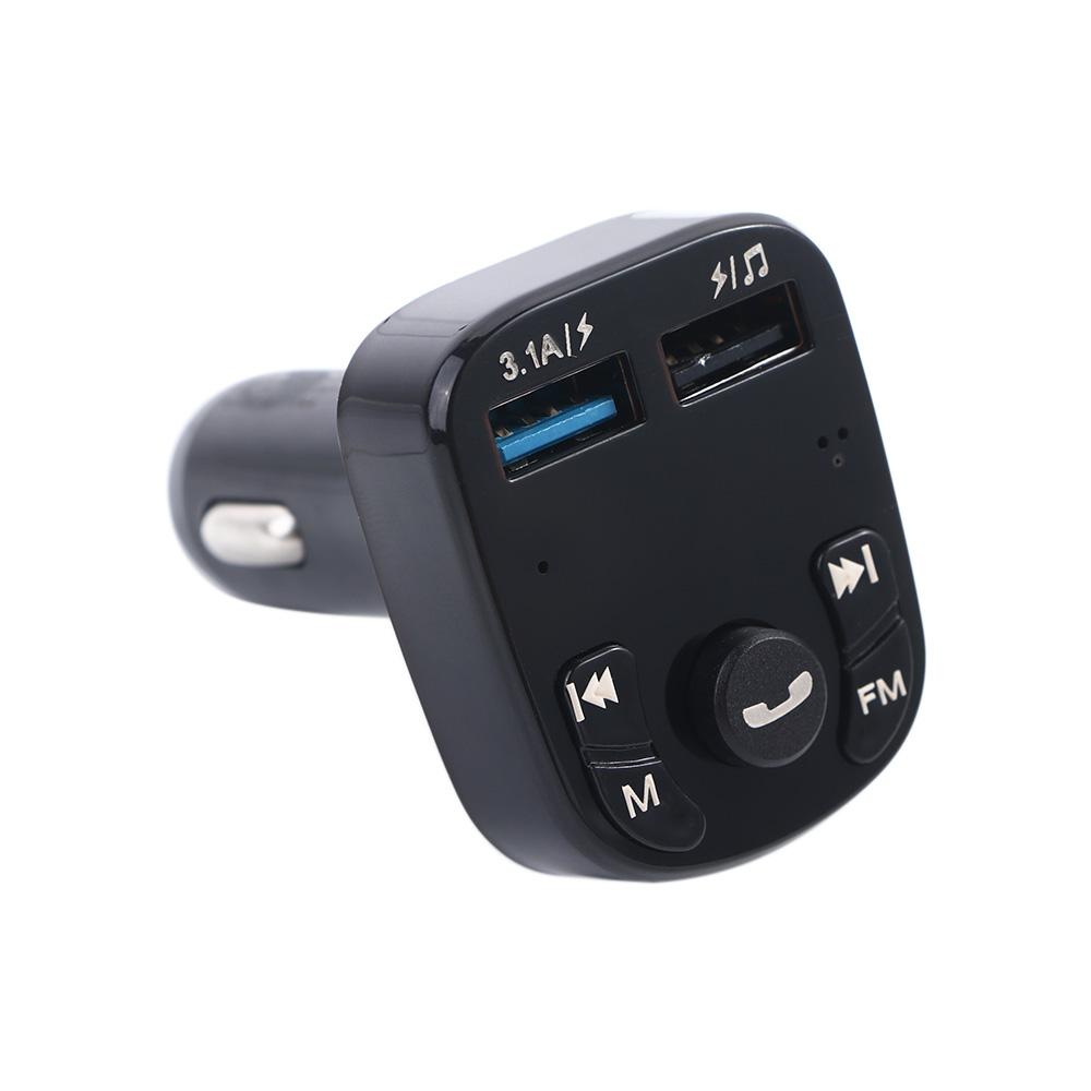 Автомобильные аксессуары MP3-модулятор плеер USB автомобильное зарядное устройство Bluetooth 5.0 FM-передатчик автомобильный плеер чёрный
Автомобильные аксессуары MP3-модулятор плеер USB автомобильное зарядное устройство Bluetooth 5.0 FM-передатчик автомобильный плеер чёрный