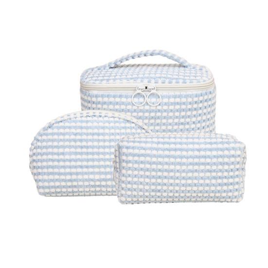 Набор дорожных косметичек Плюшевая косметичка Органайзер для туалетных принадлежностей Портативная косметичка для дома, путешествий, отпуска, деловых поездок синий
Набор дорожных косметичек Плюшевая косметичка Органайзер для туалетных принадлежностей Портативная косметичка для дома, путешествий, отпуска, деловых поездок синий