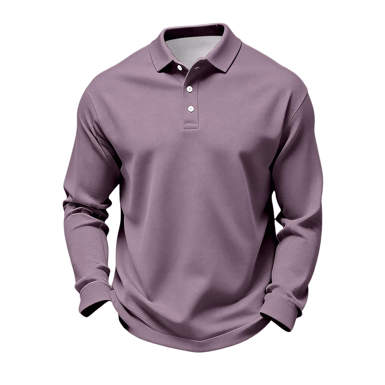 Men s Long Sleeve Golf Polo Shirt Quick Dry Breathable Mesh Fabric Casual Lightweight Golf Shirt with Button Collar Suitable for Outdoor Sports M
Men s Long Sleeve Golf Polo Shirt Quick Dry Breathable Mesh Fabric Casual Lightweight Golf Shirt with Button Collar Suitable for Outdoor Sports M