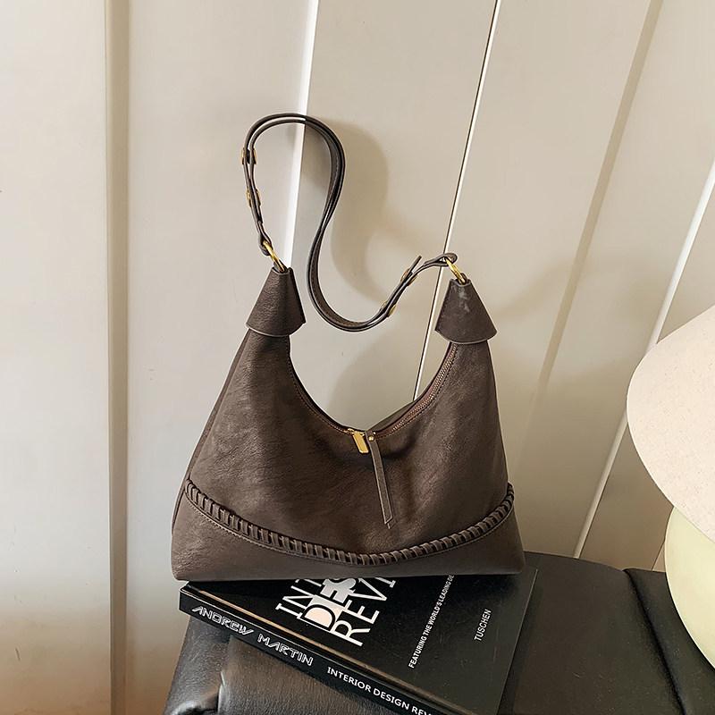 Fashi Women s Underarm Bag Retro Versatile One Shoulder Bags Autumn Winter Temperament Commuter Large Capacity Handbags (30cm<Max Length<50cm) кавовий
Fashi Women s Underarm Bag Retro Versatile One Shoulder Bags Autumn Winter Temperament Commuter Large Capacity Handbags (30cm<Max Length<50cm) кавовий