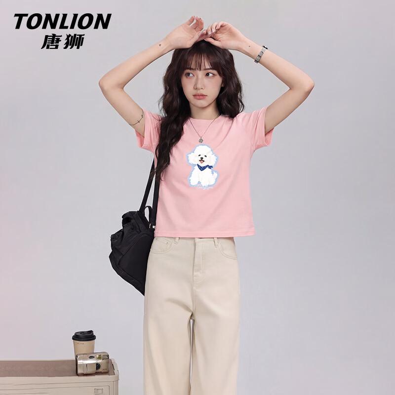 TonLion Women s Pure Cotton Round Neck Graphic T-Shirt L
TonLion Women s Pure Cotton Round Neck Graphic T-Shirt L