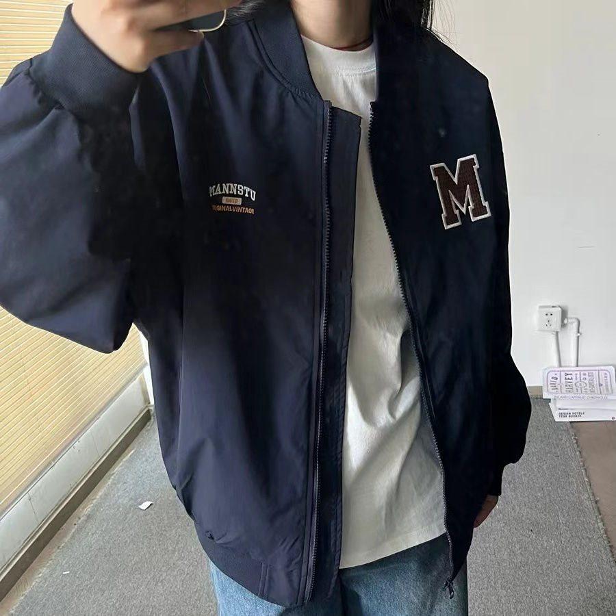 Retro College-Style Fleece-Lined Baseball Jacket - Versatile, Casual, Streetwear for Spring/Autumn 2XL (Recommended 60-65 kg)
Retro College-Style Fleece-Lined Baseball Jacket - Versatile, Casual, Streetwear for Spring/Autumn 2XL (Recommended 60-65 kg)