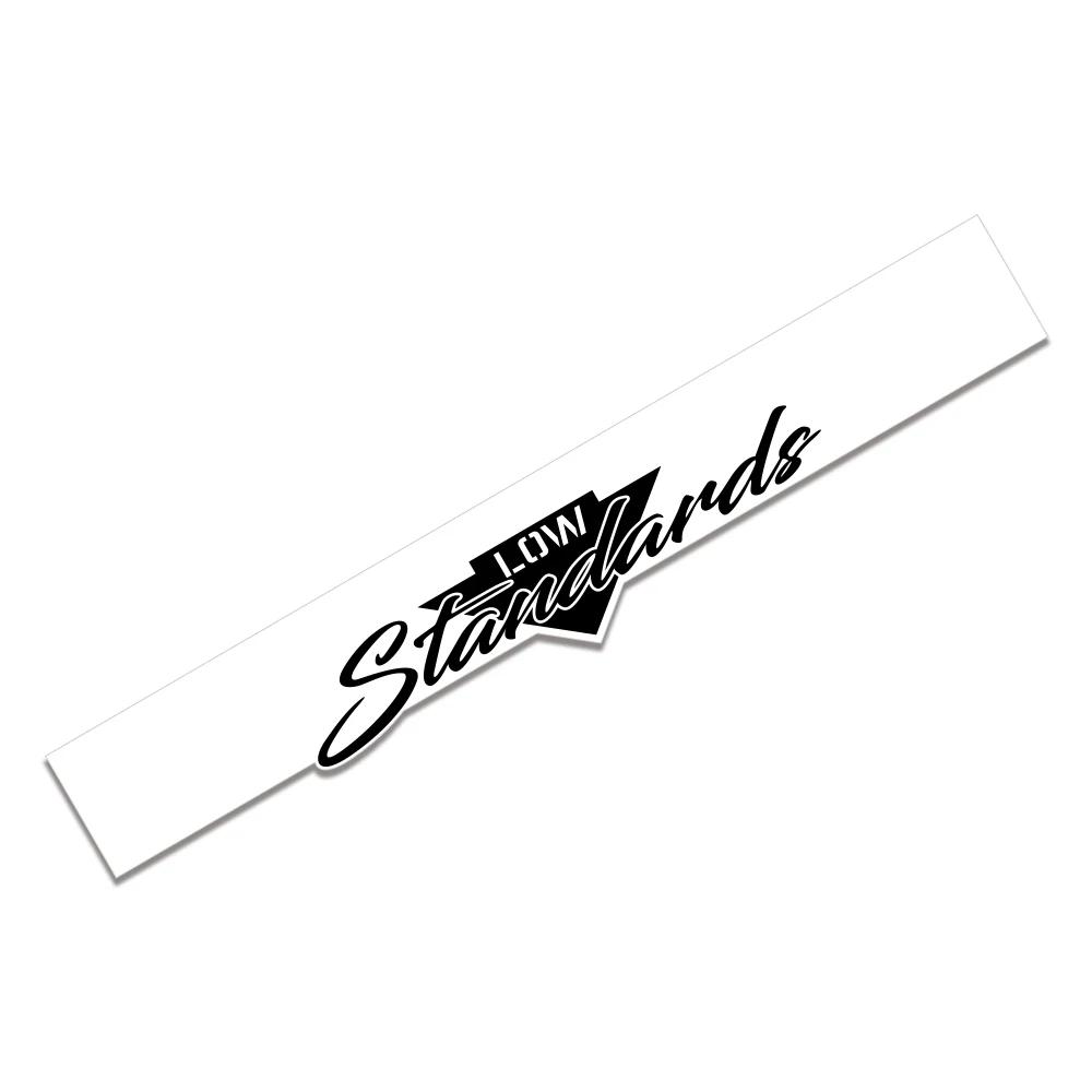 Low Standards Slogan Car Windshield Stickers Creative Vinyl Decal Personalized Auto Windshield Styling Decoration Accessories білий
Low Standards Slogan Car Windshield Stickers Creative Vinyl Decal Personalized Auto Windshield Styling Decoration Accessories білий