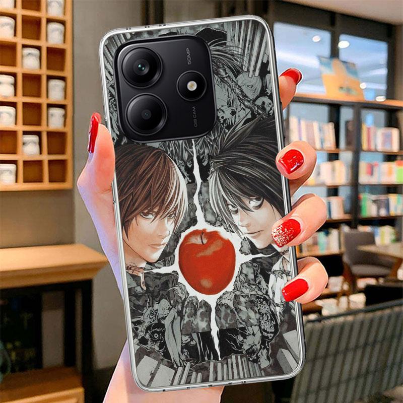 N-Note D-Death Anime Ryuk Phone Case For Xiaomi Redmi Note 15 14 13 12 11 10 Pro Plus 14S 12S 11S 11T 11E 10S Soft Fundas Shell Redmi Note 15 Pro 5G
N-Note D-Death Anime Ryuk Phone Case For Xiaomi Redmi Note 15 14 13 12 11 10 Pro Plus 14S 12S 11S 11T 11E 10S Soft Fundas Shell Redmi Note 15 Pro 5G