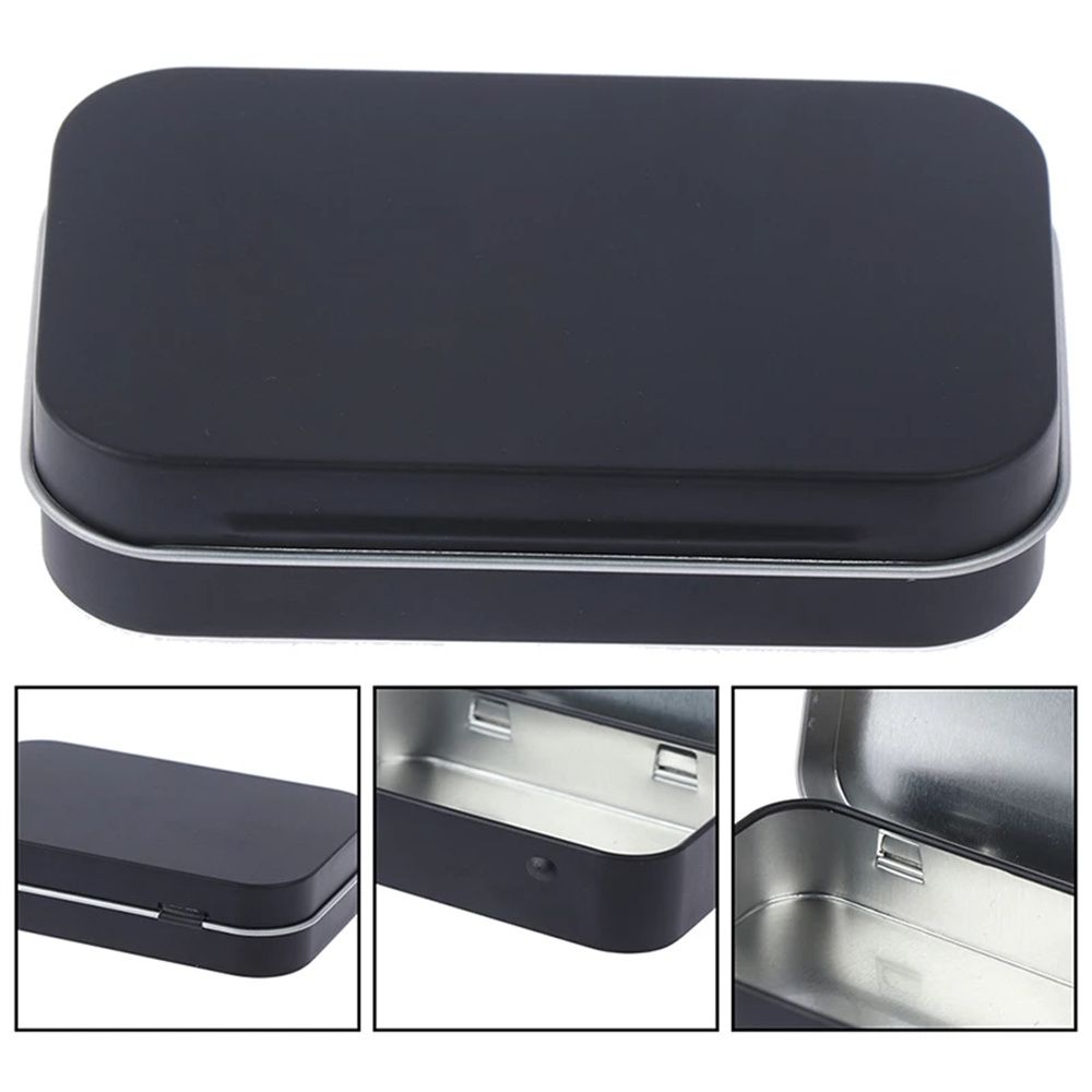 U Disk Key Organizer Survival Kit Black Card Case Metal Empty Box Black Storage Box Candy Box
U Disk Key Organizer Survival Kit Black Card Case Metal Empty Box Black Storage Box Candy Box