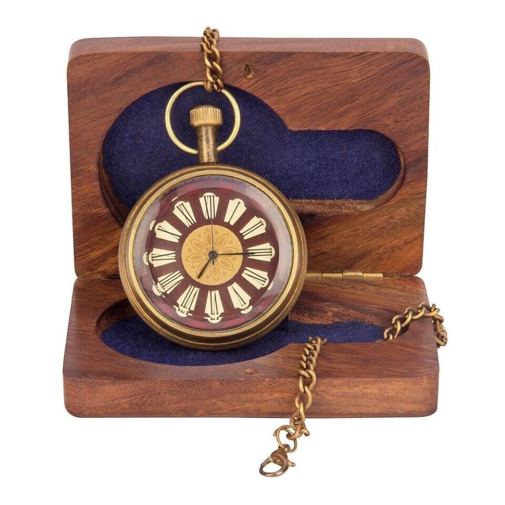Морские антикварные карманные часы из латуни с коробкой Подарок для случая M аэро
Морские антикварные карманные часы из латуни с коробкой Подарок для случая M аэро